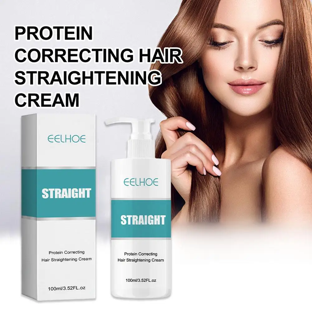 EELHOE Keratin Cream To Straighten Hair Treatment Professional Smoothing Soften Anti Frizz Dry Damaged Hair Repair Care Products