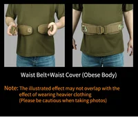 Tactical Belt 3 IN 1 Laser Cut Quick Release Buckle MOLLE Combat Shooting Belt with Inner Belt & Back Support Pad 5