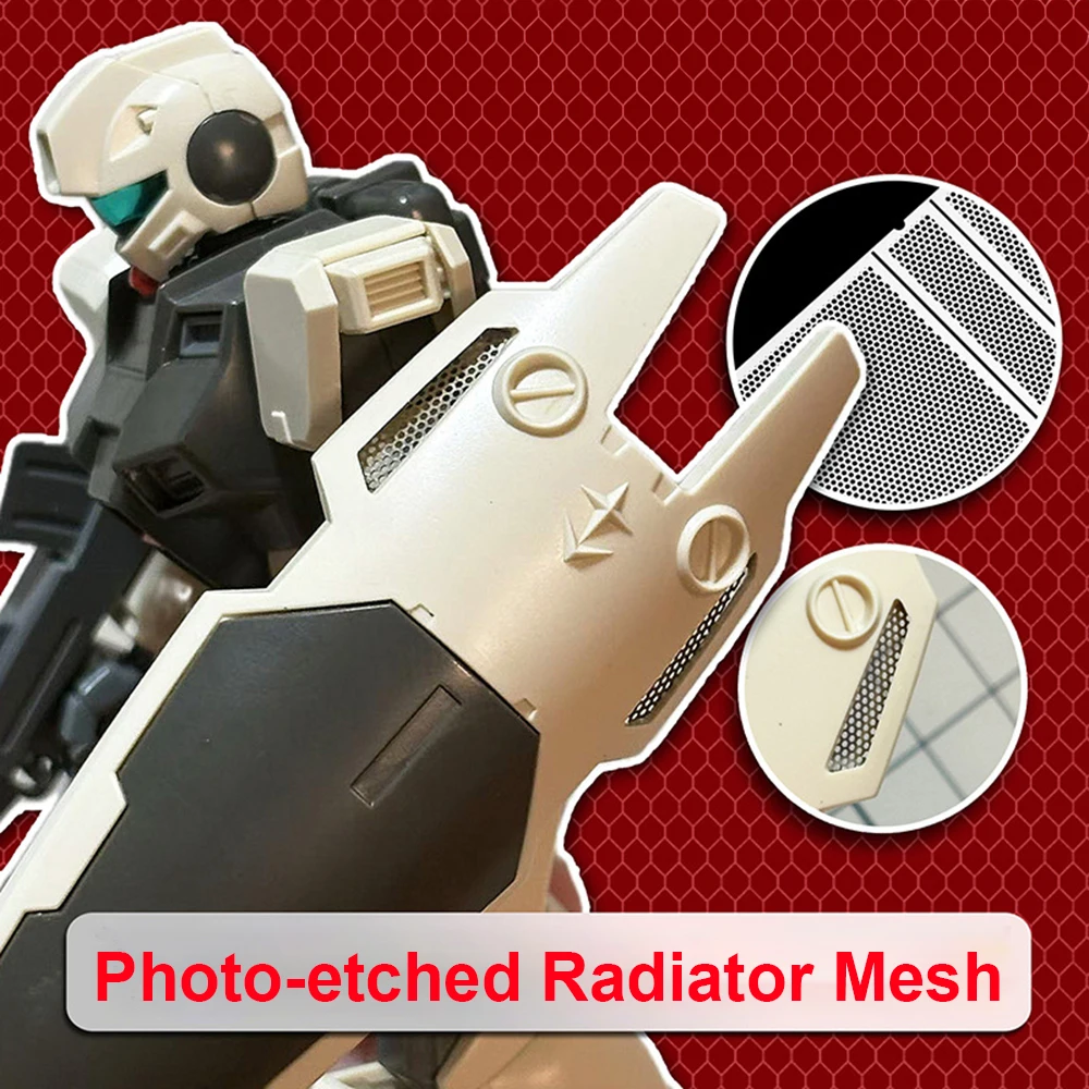 Deluxe Photo-Etched Radiator & Grill Mesh Kit