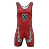 Mens Wrestling Singlets Front And Back Zipper Dog SexyMan Bodysuits RT One-Piece Undershirts Powerlifting Sleeveless Sleepwear 1
