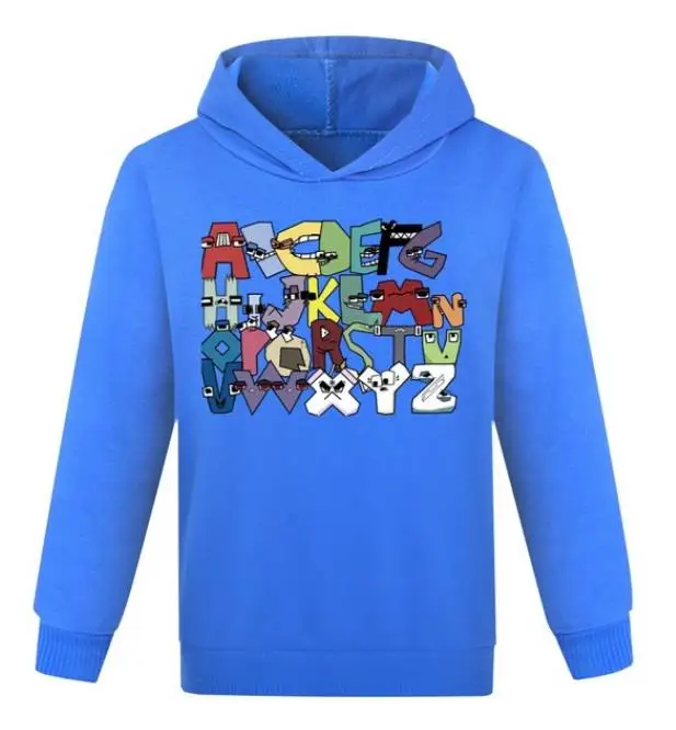  Alphabet Lore Letter A Angry cute Anime Pullover