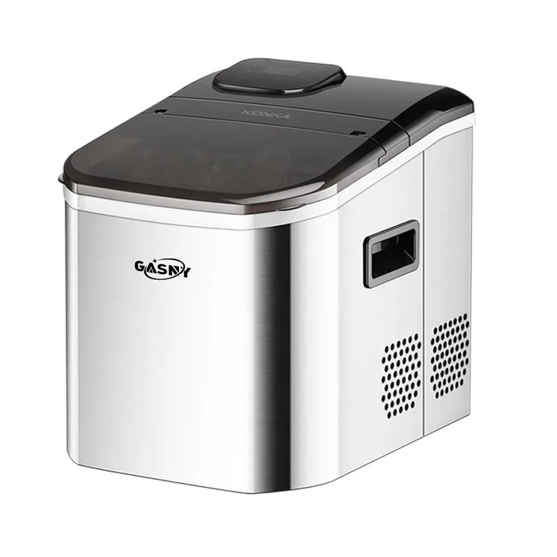 Candimill 완전 자동 제빙기, 작은 사각형 모양 아이스 큐브 메이커, 가정용 상업용 밀크 티 커피 바 숍 