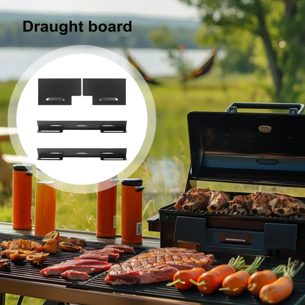 Griddle Wind Wind Gurad for Blackstone Griddle Stainless Steel Guard Set for Blackstone 17-36 Inch Even