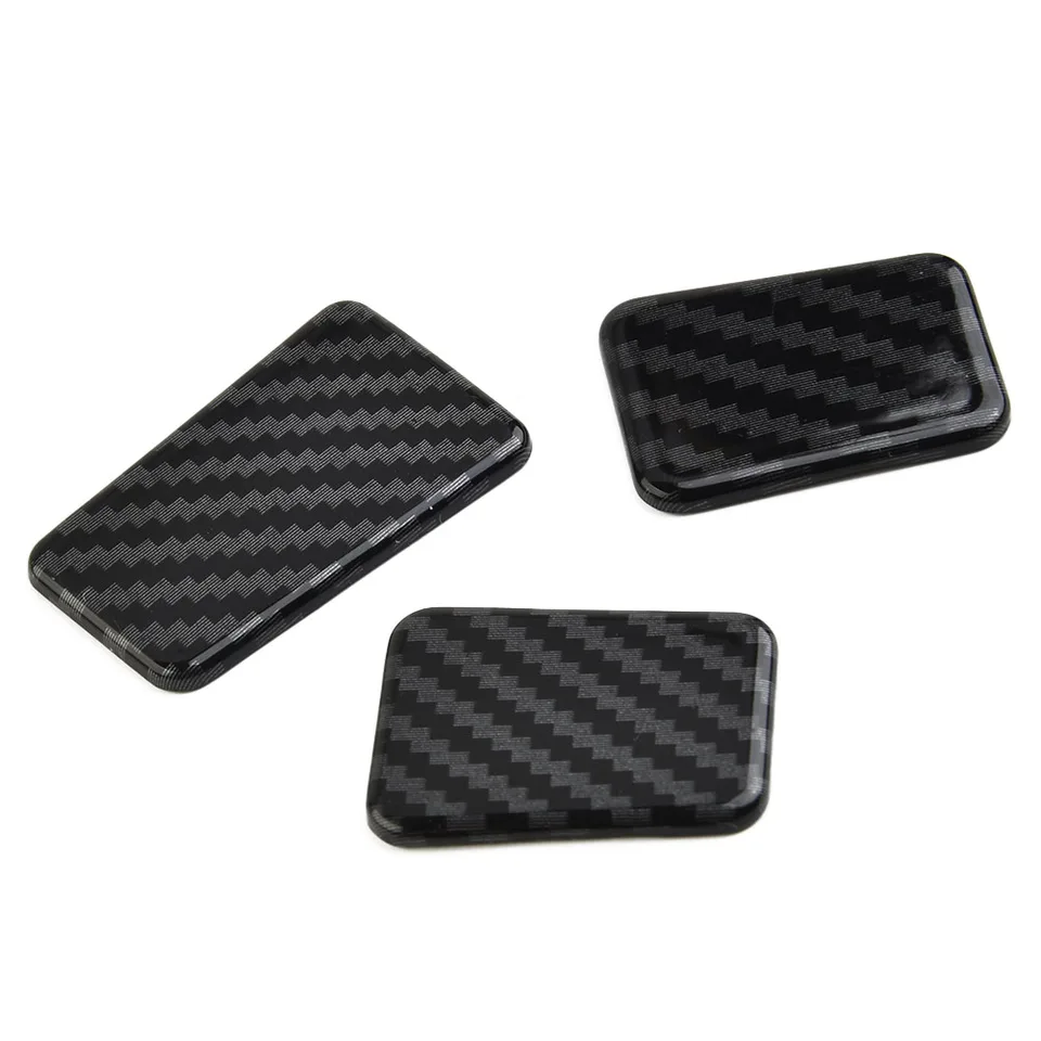 Cover Interruttore Finestrino In Stile Carbonio Per Kia EV6 (2022+) - Set 4 Pezzi, Protezione Bracciolo Interno