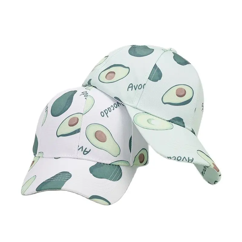 

Хлопковая бейсболка Four Seasons с фруктовым принтом, регулируемая уличная Снэпбэк Кепка для мужчин и женщин 203