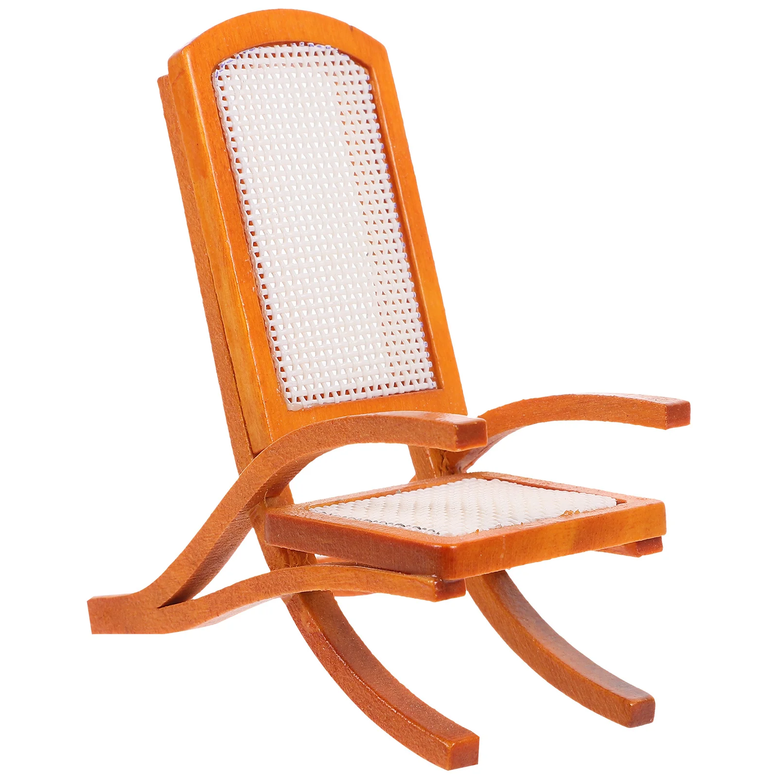 

Miniature Chair Dolls House Furniture Chair Model Toy Mini Wooden Chair House Accessory