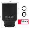 1/2 inch Torx Socket Wrench Head Metric Air Pneumatic Socket Wrench Head 8-41mm Standard Durable Car Auto Truck Repair Tools 4