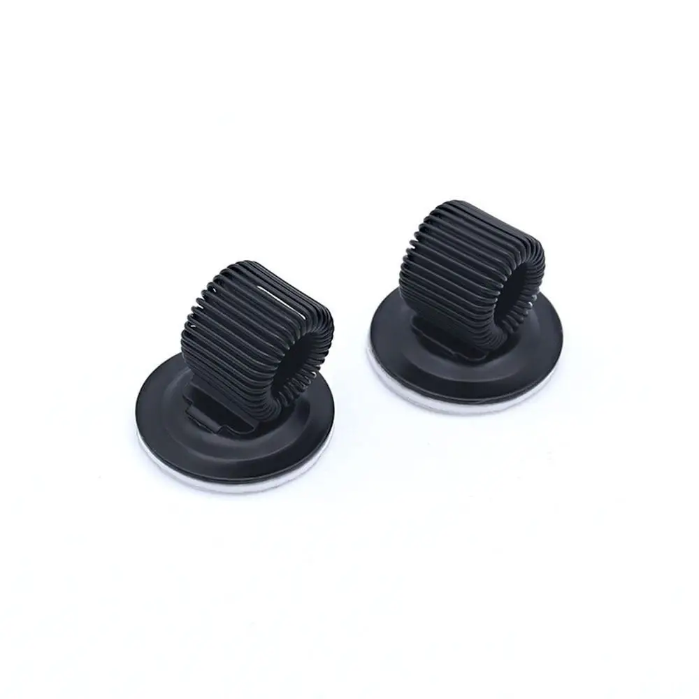 Pen Holder 1 Pcs Metal Spring-loaded Pen Insert Multifunctional Pen Clip Holder Self Adhesive Steel Desktop Storage