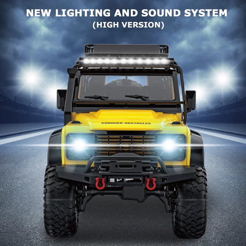 Rock Crawler HG-P411 Pro 4WD RC Cars Model 2.4GHz 4x4 1:10 4x4 Drive Remote Control Climbing Car Toys For Boys 4
