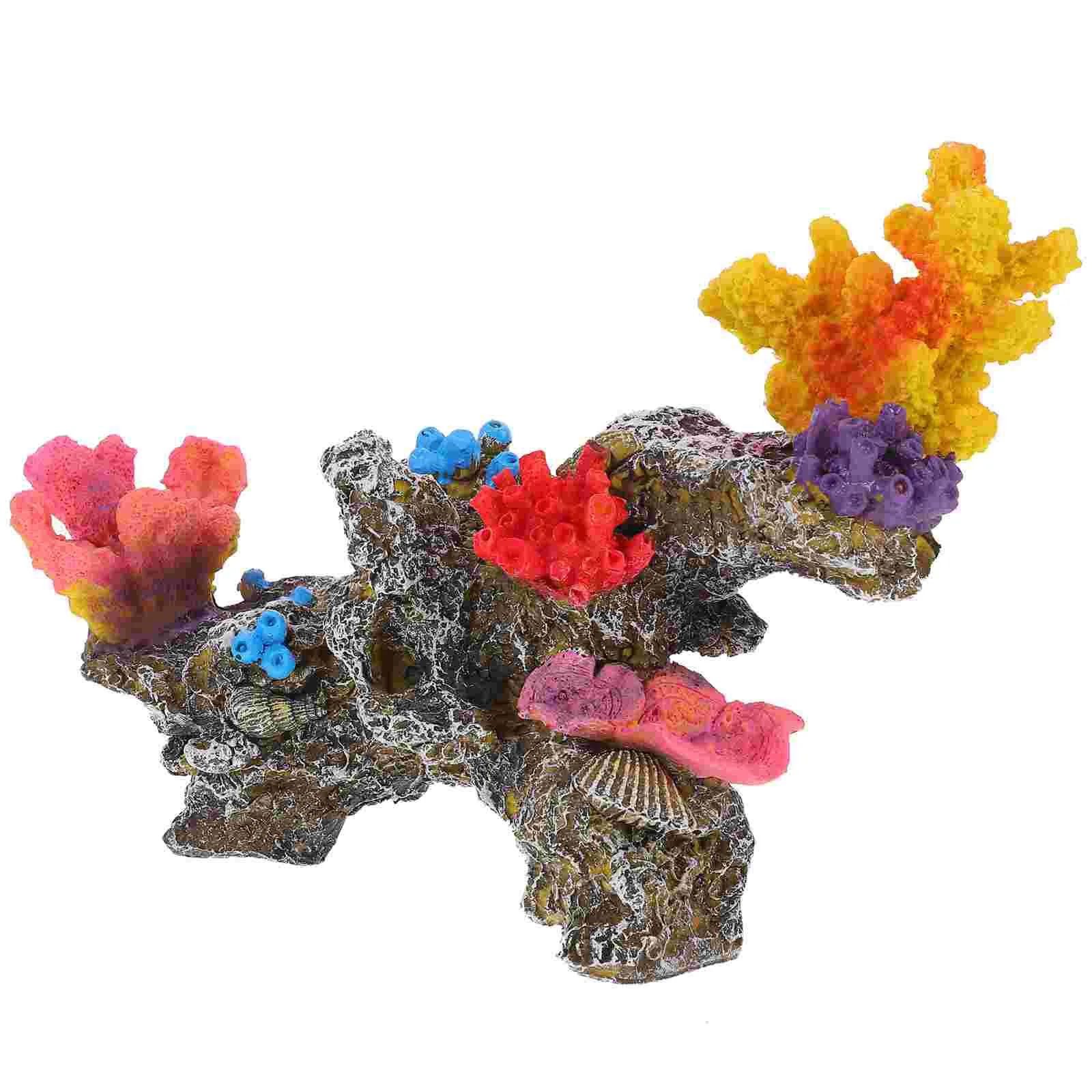 

Artificial Coral Fish Tank Decorations for Betta Accessories Large Aquarium Accessory Medium Pvc Supplies Squidward