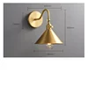 IWHD Full Copper LED Wall Lights For Home Indoor Lighting Luminaira Pull Chain Switch Bedroom Living Room Beside Lamp 2