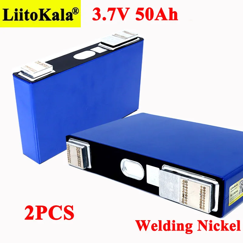 2pcs 3.7V 52Ah battery Ternary lithium 50000mAh for 3s 12V 24V 10s 36V 13s 48V Electric bicycle batteries modification Nickel |
