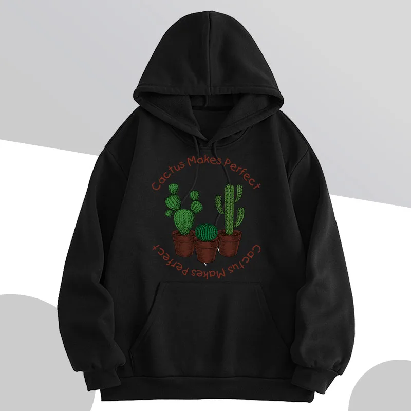 

Autumn/Winter2023 New Fashion Long Sleeve Printed Hoodies Front Pocket Inside Fleece Pullover Sweater Sweatshirts Hip Hop Unisex