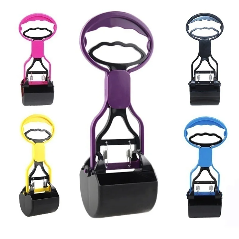 Pet Dog Pooper Scooper Complete Poo Pack Poop Bags & Pets Dog Cat Waste Bag Holder Litter