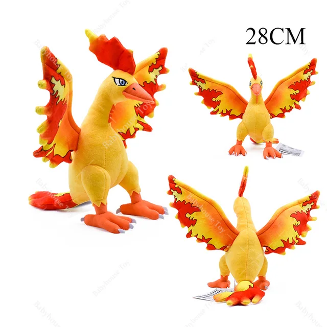 Pokemon Galarian Zapdos Articuno Plush Toys Kawaii Shiny Ho-Oh Plush Doll  Soft Stuffed Cartoon Elf Doll Birthday Gift For Kids - AliExpress