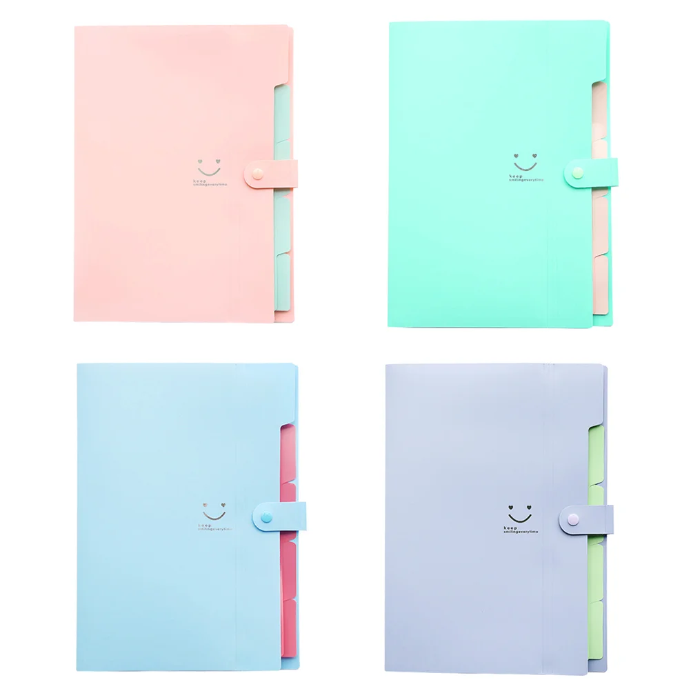 

5 карманов, папки для файлов, расширяемая сумка для хранения гармошкой с защелкой