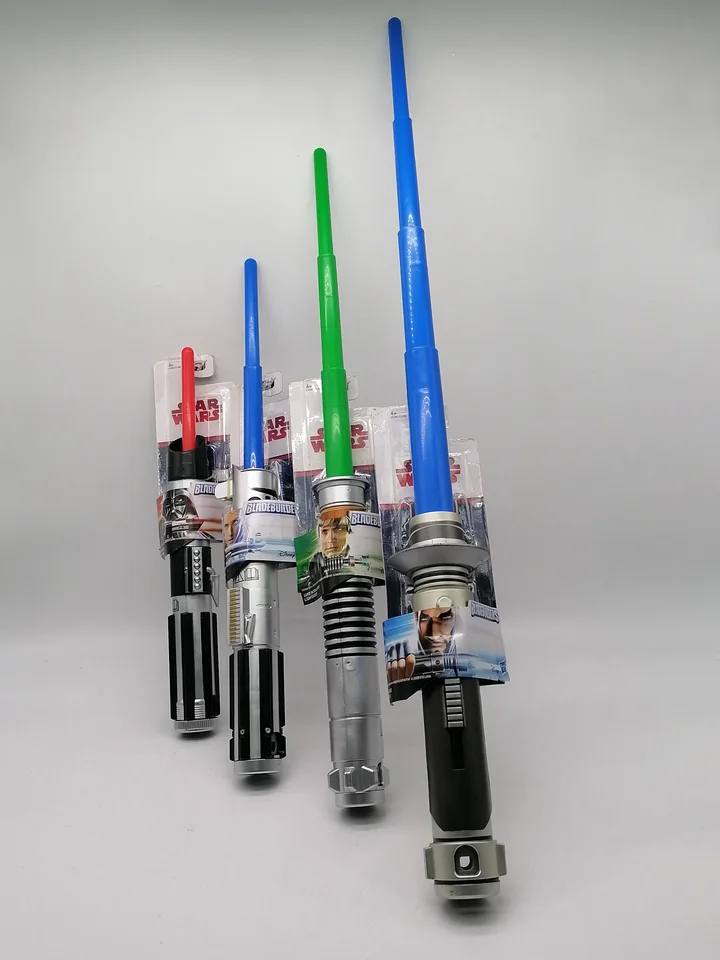 Hasbro Star Wars Bladebuilders Luke Skywalker Darth Vader Saber Laser Lightsaber Toys Light Saber Model Cosplay AliExpress