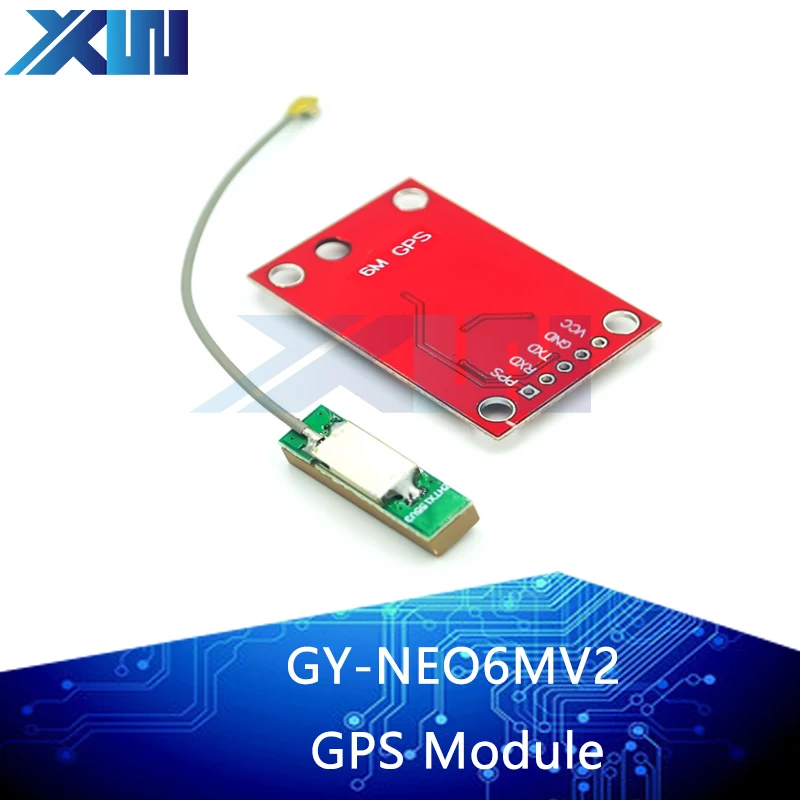 GY-NEO6MV2 NEO-6M GPS Module NEO6MV2 with Flight Control EEPROM MWC APM2.5 large antenna for arduino 1pcs gy neo6mv2 flight control gps module with eeprom mwc apm2 5 flight control large antenna