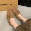 2024 Summer All-match Flat Bean Shoes Slip-on Lazy Women's Shoes Soft Soles Shallow Mouth Retro Tassel Women's Shoes 4