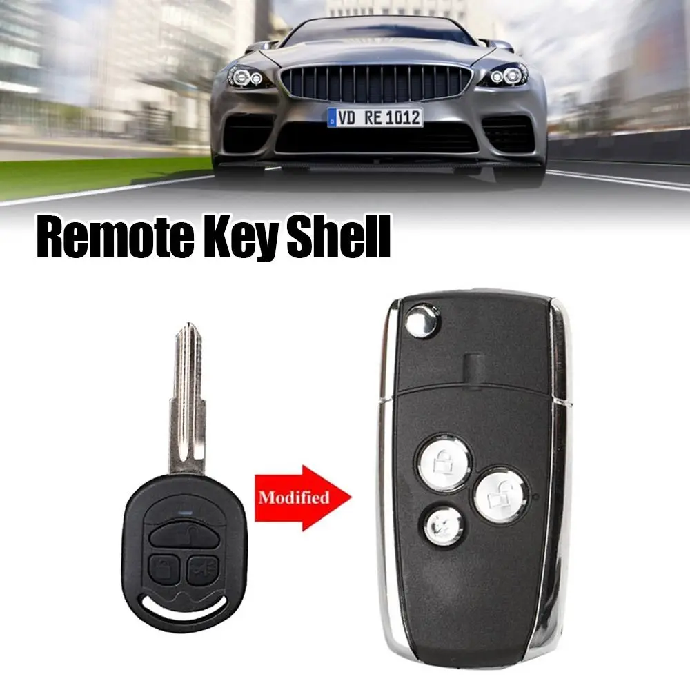 

3 Buttons Remote Key Shell Case Flip ABS Remote Key Case Modified Car Key Shell for Chevrolet Lachetti / Buick 2003-2005