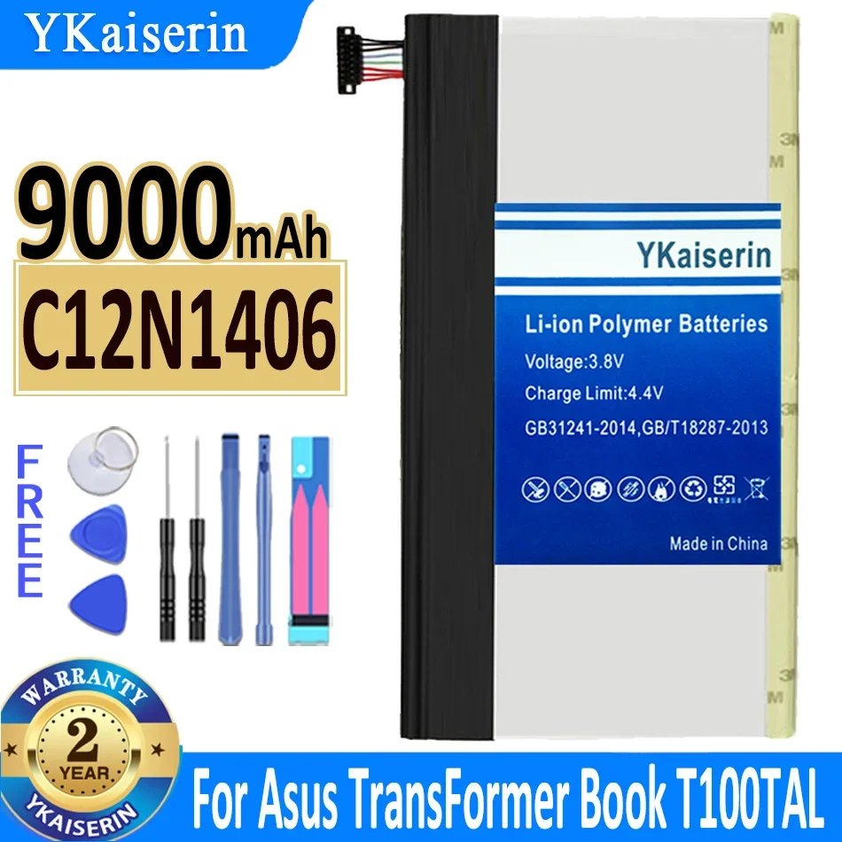 

YKaiserin Battery C12N1320 C12N1406 for ASUS T100T TABLETA T100T for Transformer Book T100TAF T100TA /T100TAL-DK T100TAL Bateria