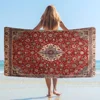 Boho Persian Rug Pattern Microfiber Printed Beach Towel Mountain Climbing Yoga Beach Swimming Running Absorbent Soft Towel 5
