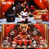 Kuromi Figure Poker Kingdom Sanrio Genuine Mystery Box Cute Figurines Kuromi Collection Girls Doll Blind Box Gifts Toys 1