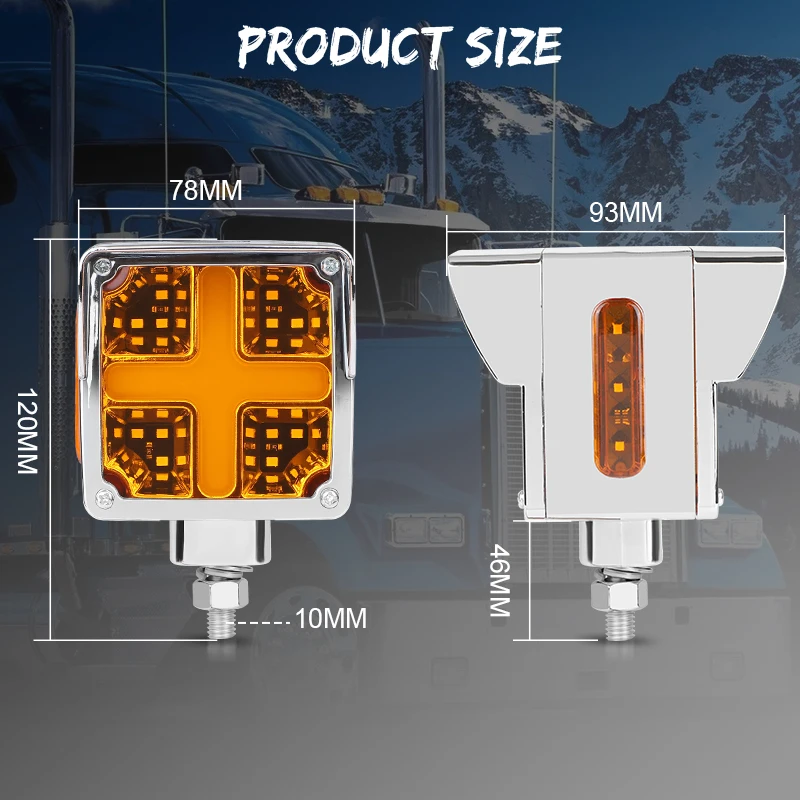 簢  LED  õ  Ʈκ Ʈ,    , ڵ Ʈ ƮϷ RV, 12V 24V, 3 ġ