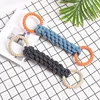Pet dog toy Double-ring chewable cotton knot toy Tooth cleaning Durable braided bone rope Pet teething toy Pet supplies 6