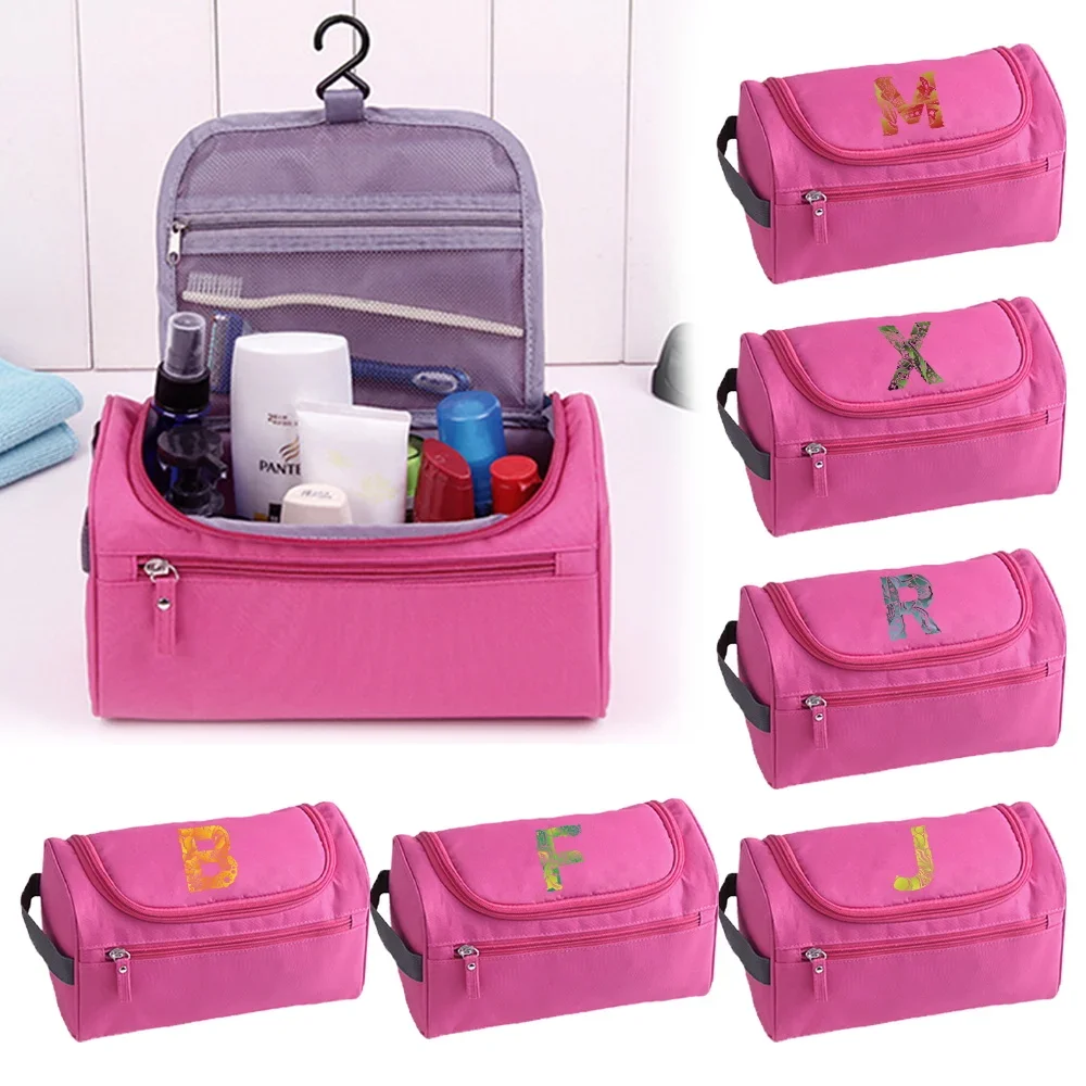 Women Makeup Bags Travel Cosmetic Bag Toiletries Organizer Bathroom Waterproof Storage Hanging Wash Bag Engrave Image Series women makeup bags travel cosmetic bag toiletries organizer waterproof toiletry pouch storage neceser hanging bathroom wash bag