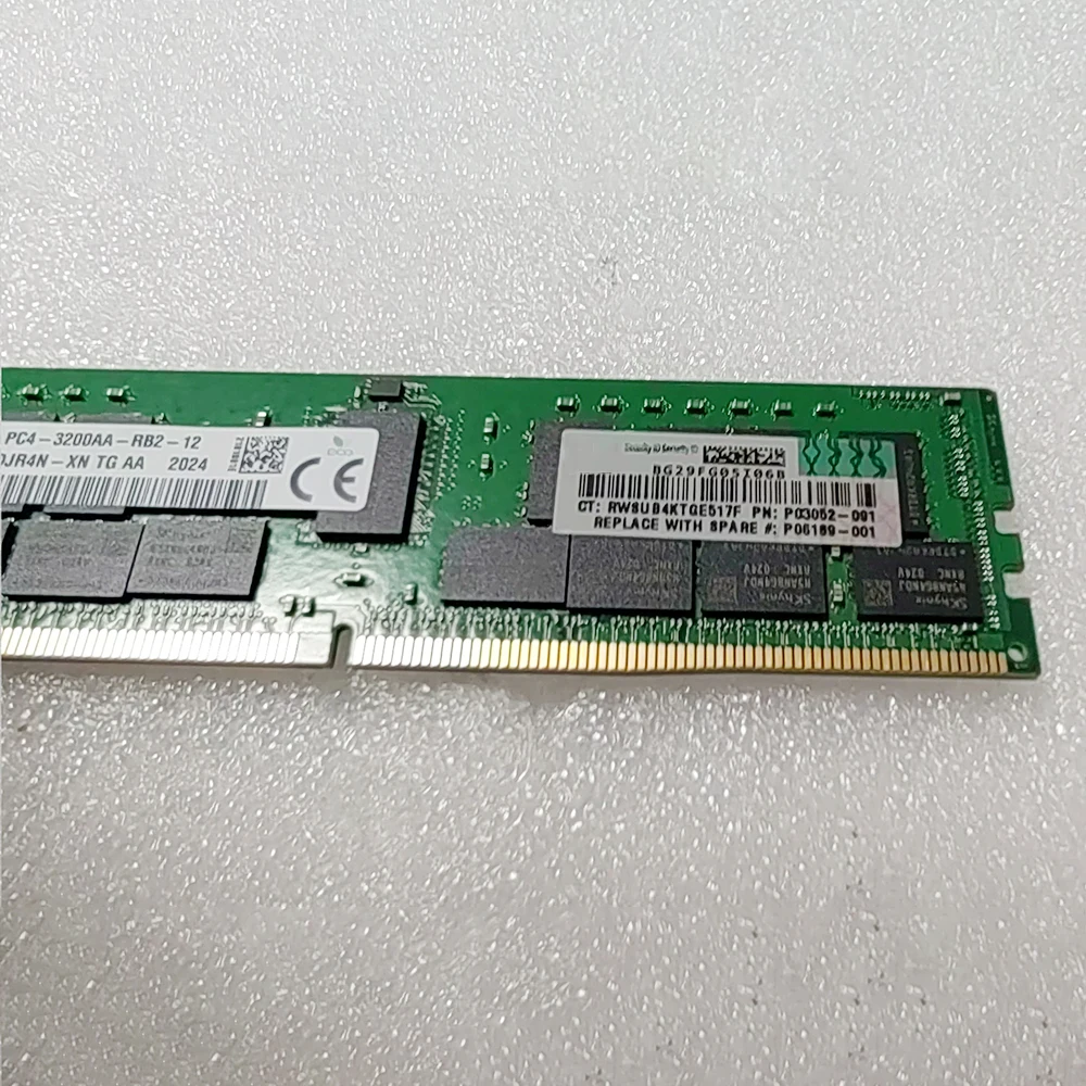 1PCS Server Memory For HPE 32G PC4-2933Y P00924-B21 P03052-091 P06189-001 32GB 2Rx4 DDR4 2933 6 1PCS Server Memory For HPE 32G PC4-2933Y P00924-B21 P03052-091 P06189-001 32GB 2Rx4 DDR4 2933 - Image 4