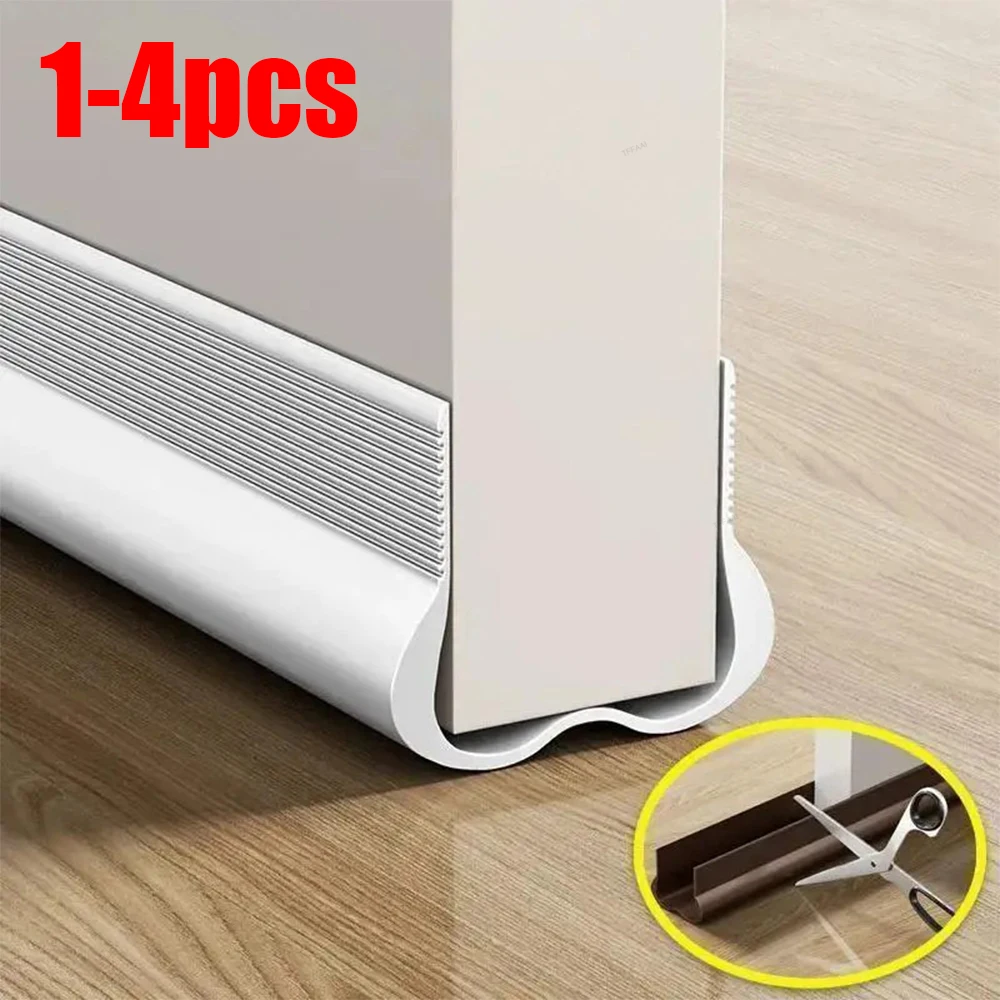 Door Seal Strip 93cm Adjustable Double Sided Soundproof Windproof