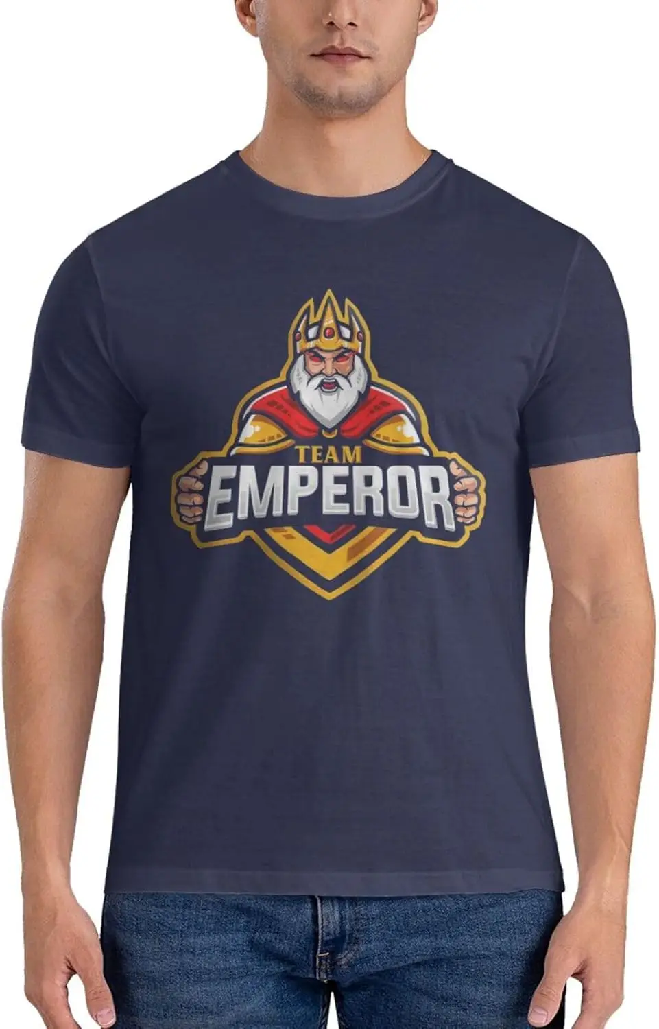 

Men's Short Sleeve Cool Casual T-Shirt Classic Crew Neck Top