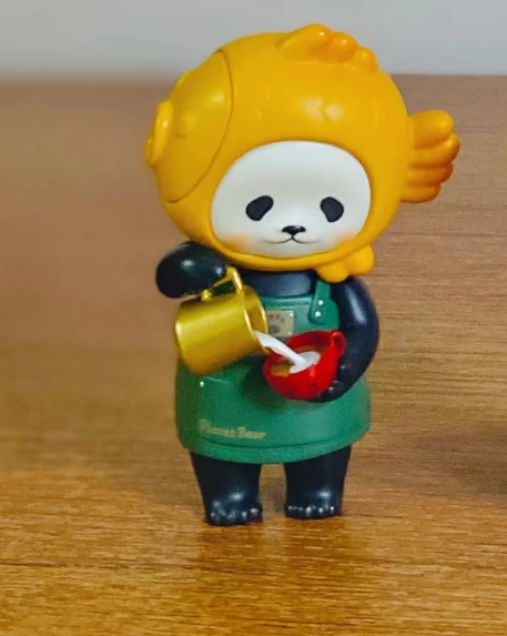 300% Planet Bear COCO PANPAN Coffee Maker Figure Next Cup Better