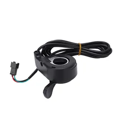 Enhanced Electric Scooter & Bike Thumb Throttle Speed Controller Accessory (Black)