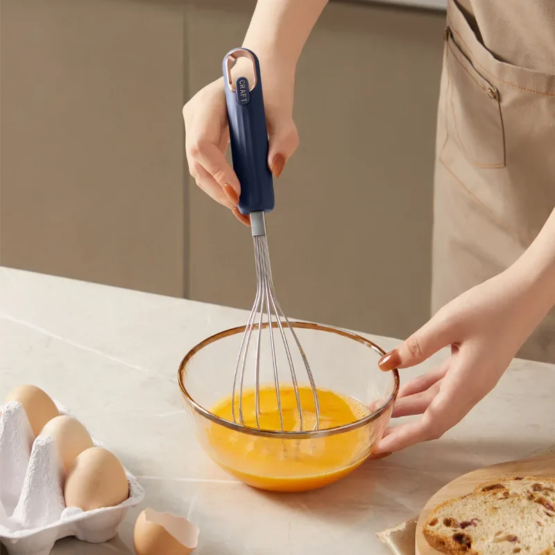 Kitchen Egg Mixing and Whisking Tool Manual Egg Beater Shaker from China Mainland Original Tool for Home Use