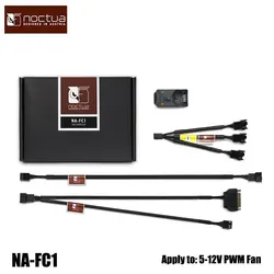Noctua NA-FC1 For 4-pin PWM Fan/Highly Flexible Controller/Manual Deceleration/ Control 3 Fans at The Same Time
