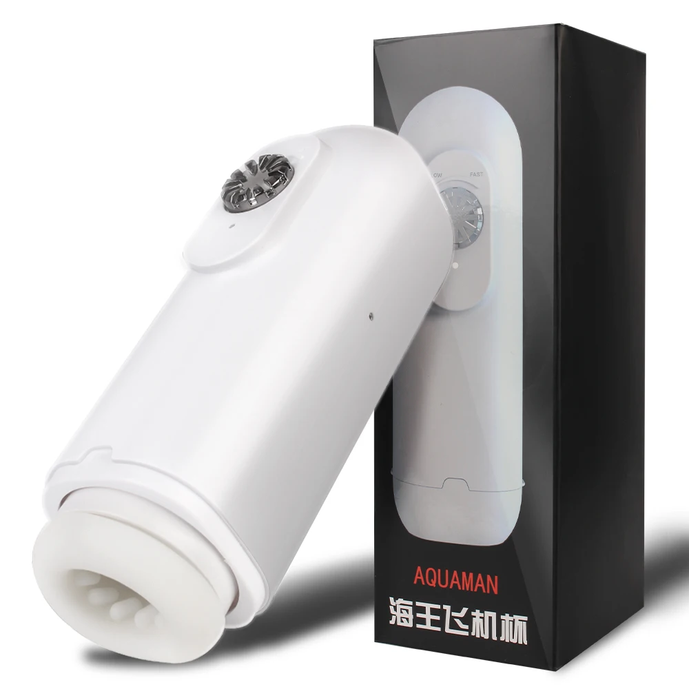 Masturbatore maschile vero figa stimolare glande massaggiatore automatico telescopico vibratore ritardo trainer_voghion.com