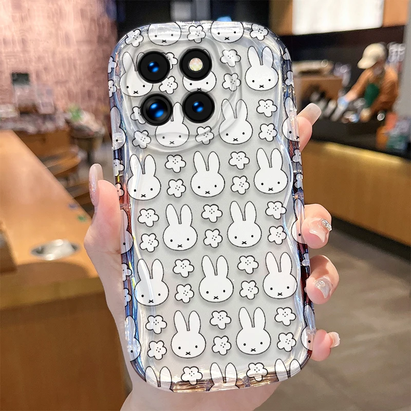 M-MiffyS Transparent Soft Phone Case - Sleek and Protective Cover