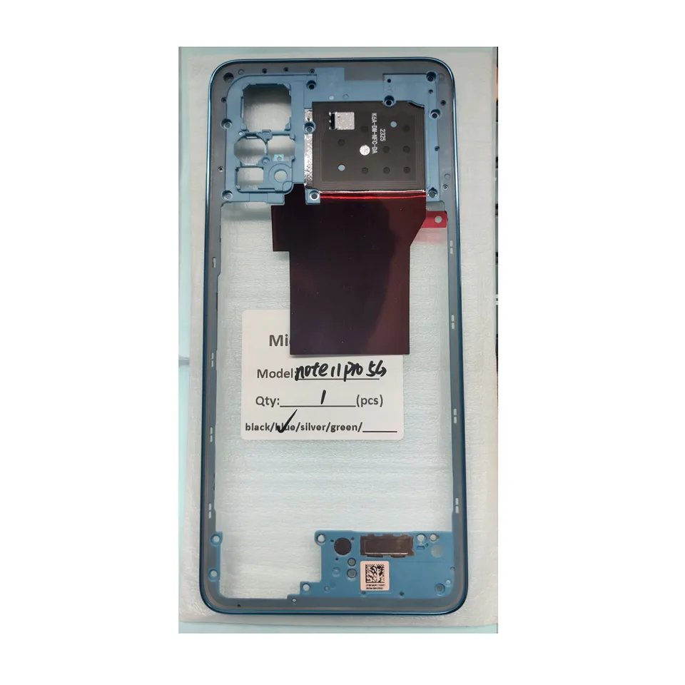 Cache Batterie Arrière Pour Xiaomi Redmi Note 11 / 11S / 11T (4G) - Vitre De Remplacement Multicolore - Neuf