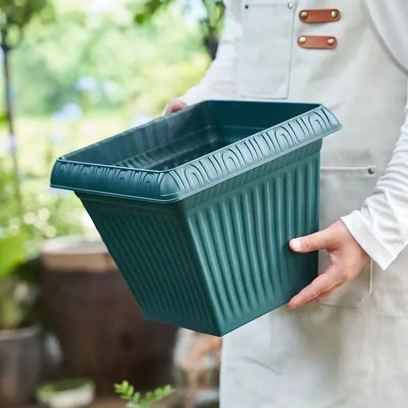 

2 шт., утолщенный пластиковый цветочный горшок