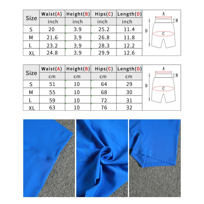 Women’s High Waist Fitness Yoga Shorts 6