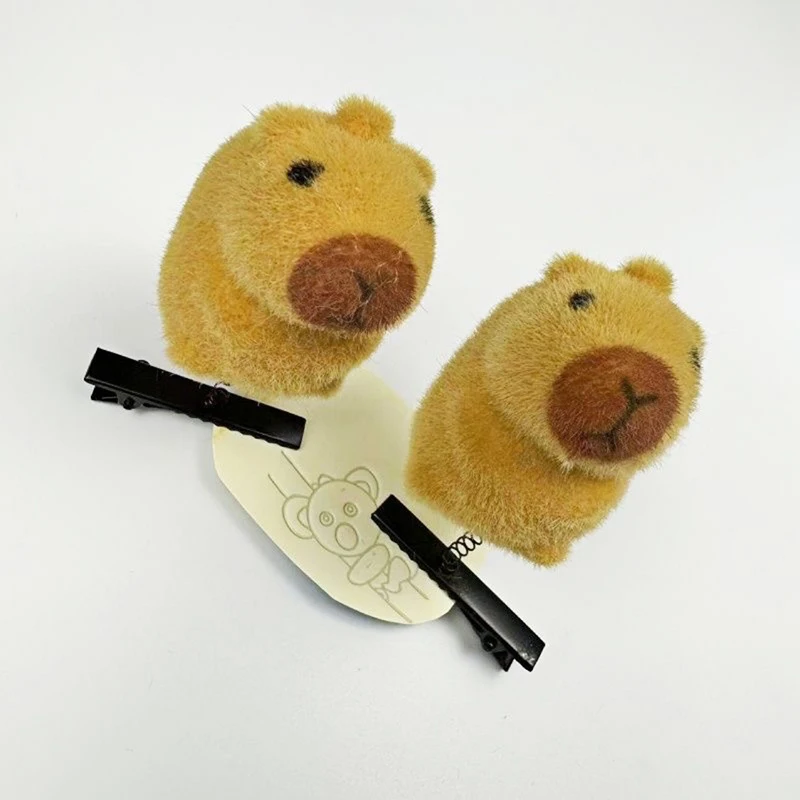 10/30pcs Kapibala Hairpin Cartoon Sunglasses Capybara Headband Plush Ornament Gifts for Guests Party Favors Gift Accessories plush toys party toys cartoon ornaments toy gift filler