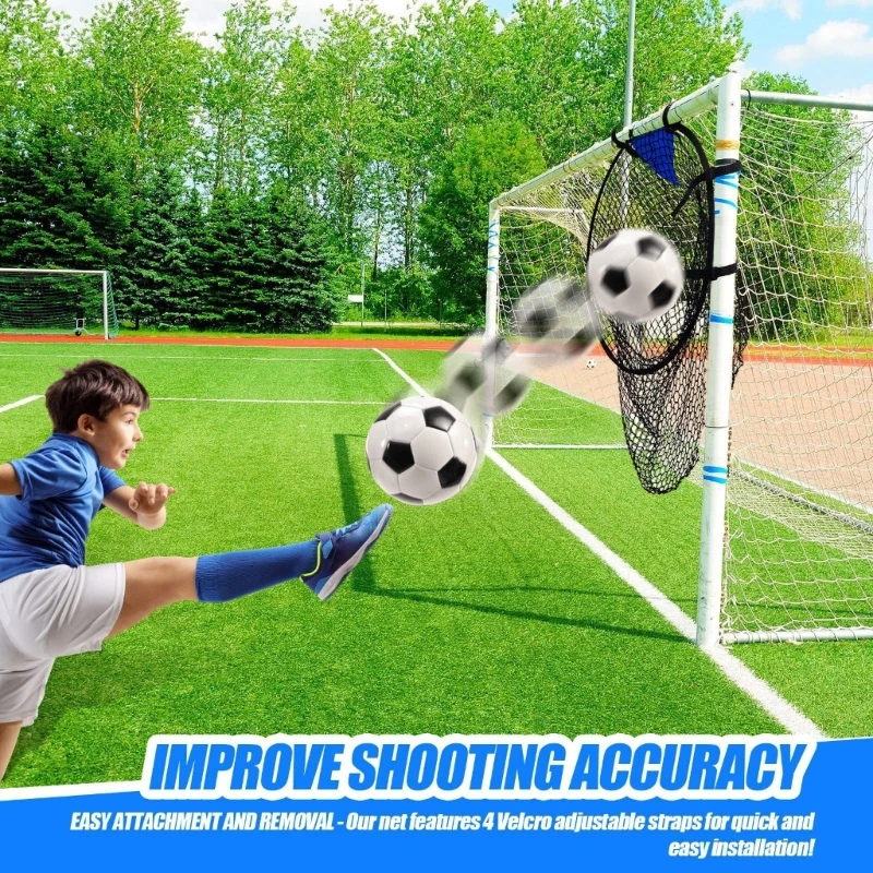 

Top Bin Soccer Targets Goal Net Foldable Targets Net Convenient Storage