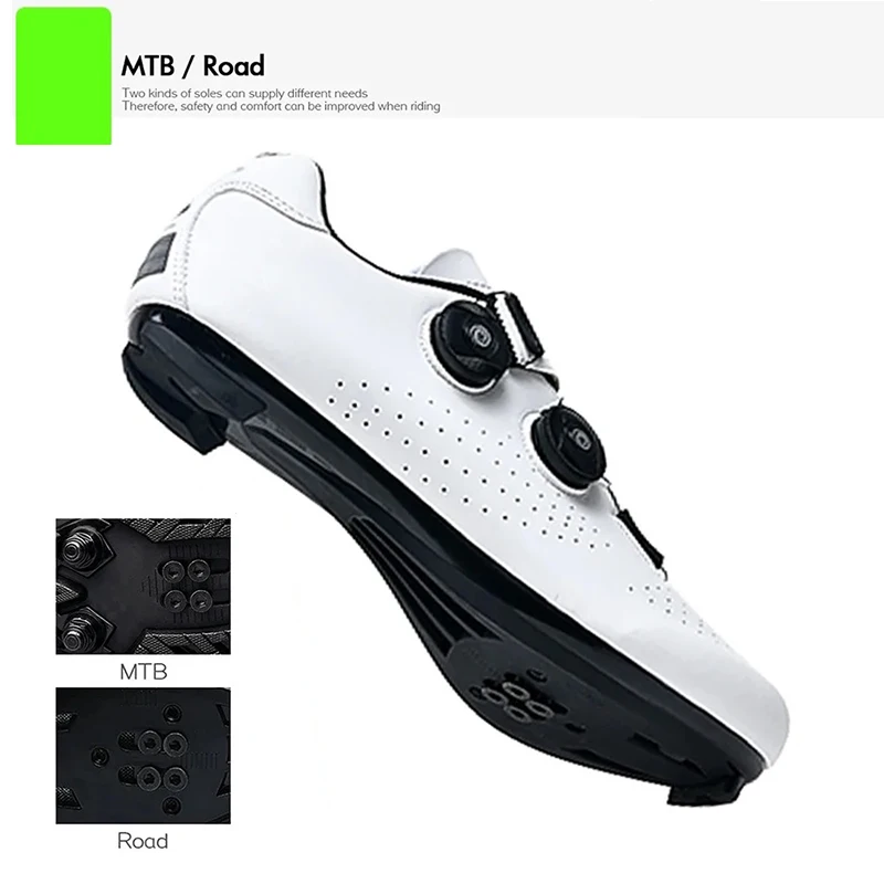 รูปสินค้า รองเท้าปั่นจักรยานเสือภูเขา แบบ Flat Cleat SPD ไซส์ใหญ่ 47