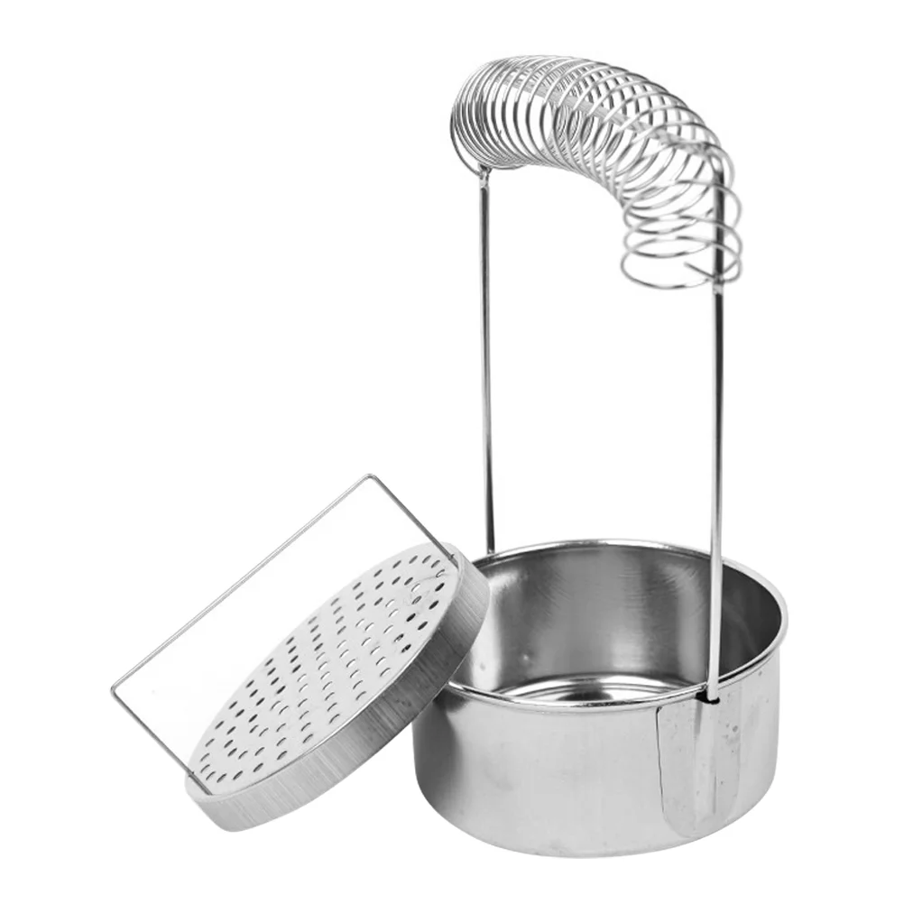 

Nasal Wash Brush Washing Bucket Metal Painting Buckets Pen Cleaning Barrel Tub Cleaner