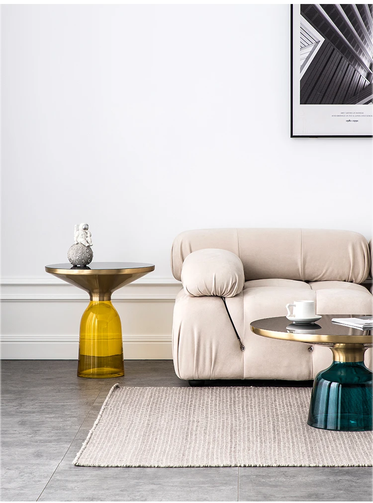 Dinner Service Coffee Table Japanese Designer Simple Modern Coffee Table Industrial Aesthetic Luxury Glass Couchtisch Furniture