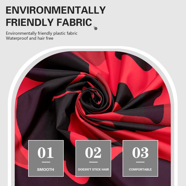 Anti static Waterproof Camouflage Aprons For Barber Hairdresser 3