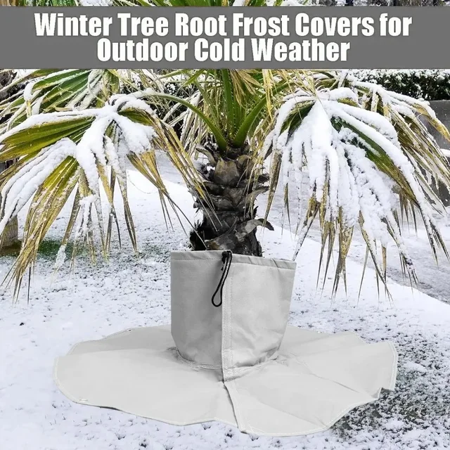 Tree Root Insulation Protective Cover Winter Shrub Plants Palm Trees Root Protection Cold Caps Protection Cover Gardening Tools 2