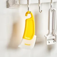 Spatule de nettoyage grattoir de cuisine lame souple grattoir brosse poêle sale Pot plats nettoyant outils cuisine outil de cuisson Gadget de cuisine 5